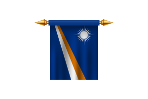 Marshall Islands Royal Emblem flag