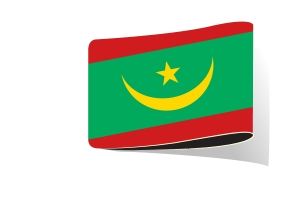 Mauritania Flag Illustration Clipart flag