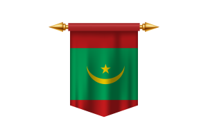 Emblem of the Islamic Republic of Mauritania flag