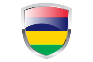National Flag of Mauritius Clipart flag