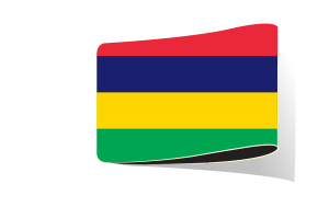 Mauritius Flag Illustration Clipart flag