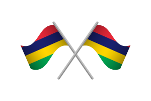 Mauritius Flag Emblem Vector Free flag
