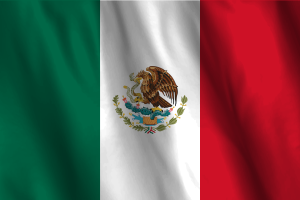 National Flag of Mexico flag
