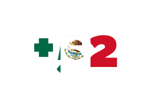 Mexico Calling Code flag