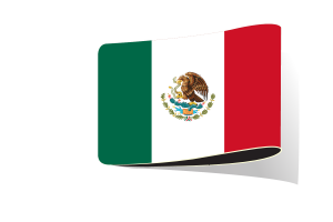 Mexico Flag Illustration Clipart flag