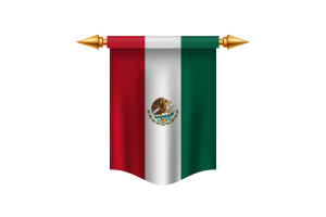 Mexico Flag Royal Banner flag