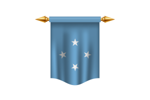 Micronesia Flag Royal Banner flag