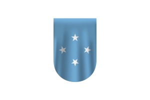 Micronesia Flag Vector Free Dowanlod (SVG,PNG) flag