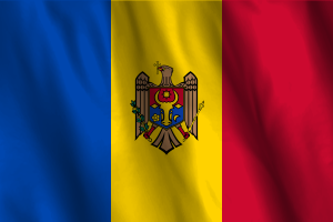 National Flag of Moldova flag