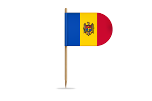 Moldova Flag for Desk, Table flag