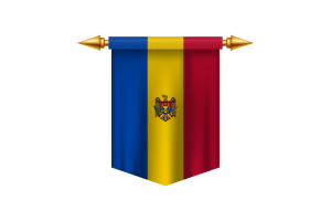 Emblem of the Republic of Moldova flag
