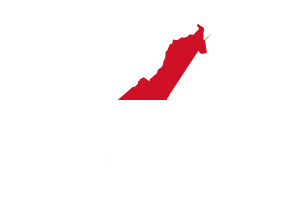 Monaco Map with Flag flag