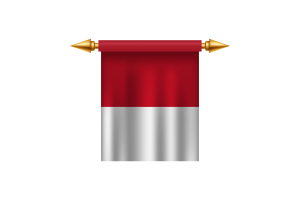 Monaco Royal Emblem flag