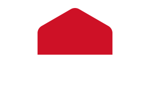 Monaco Flag Rounded Hexagon Shape flag