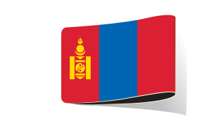Mongolia Flag Illustration Clipart flag