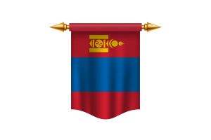 Mongolia Flag Royal Banner flag