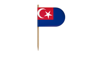 Johor Flag for Desk, Table flag