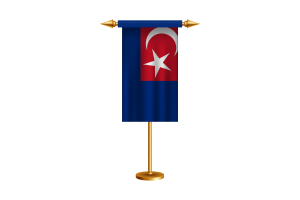 Johor Ceremonial Flag Vector Free flag