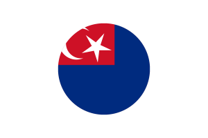 Johor Flag Circle Vector Free flag