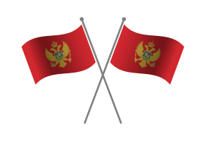 Montenegro Friendship Flag flag