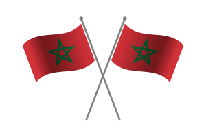 Morocco Friendship Flag flag