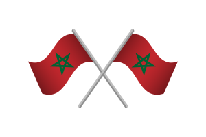 Morocco Flag Emblem Vector Free flag