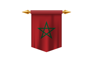 Emblem of the Kingdom of Morocco flag