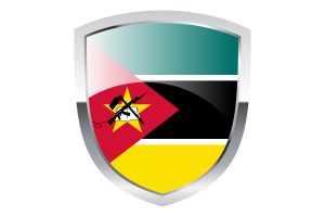 National Flag of Mozambique Clipart flag