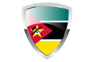 Mozambique Shield Flag flag