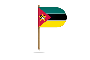 Mozambique Flag for Desk, Table flag