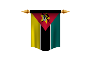 Mozambique Flag Royal Banner flag