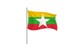 Myanmar Flag Clipart flag