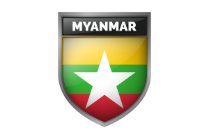Myanmar Flag flag