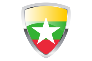 Myanmar Shield Flag flag