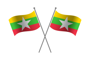 Myanmar Friendship Flag flag