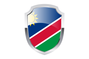 Namibia Shield Logo flag