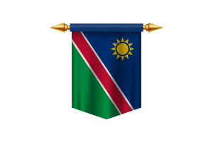 Emblem of the Republic of Namibia flag