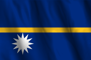 National Flag of Nauru flag