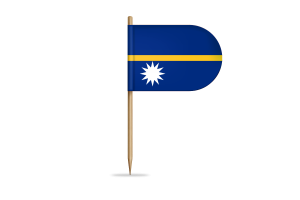 Nauru Flag for Desk, Table flag
