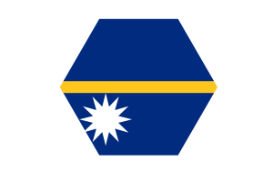 Nauru Flag Vector Free | SVG and PNG flag