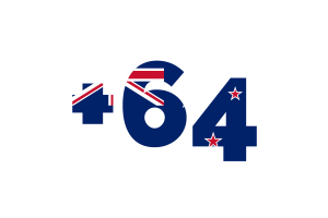 New Zealand Calling Code flag