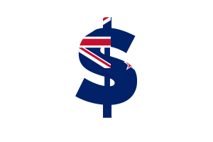 New Zealand Currency icon flag