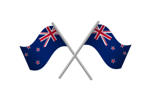 New Zealand Flag Emblem Vector Free flag
