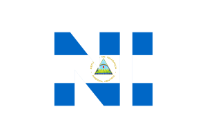 Nicaragua Country Code flag