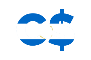 Nicaragua Currency icon flag