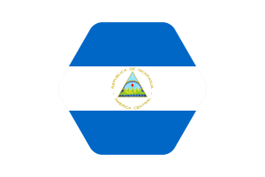 Nicaragua Flag Vector Illustration flag