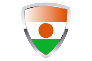 Niger Shield Flag flag
