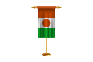 Niger Ceremonial Flag Vector Free flag