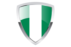 Nigeria Shield Flag flag