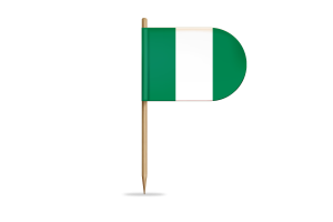 Nigeria Flag for Desk, Table flag